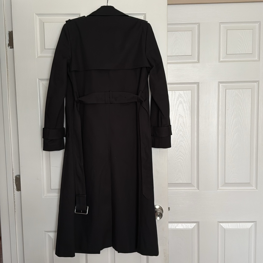 Mango Black Trench Coat - Picture 6 of 10